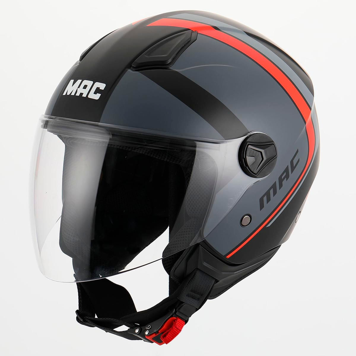 Casco MAC 721 Beat Cyrus Negro / Mate