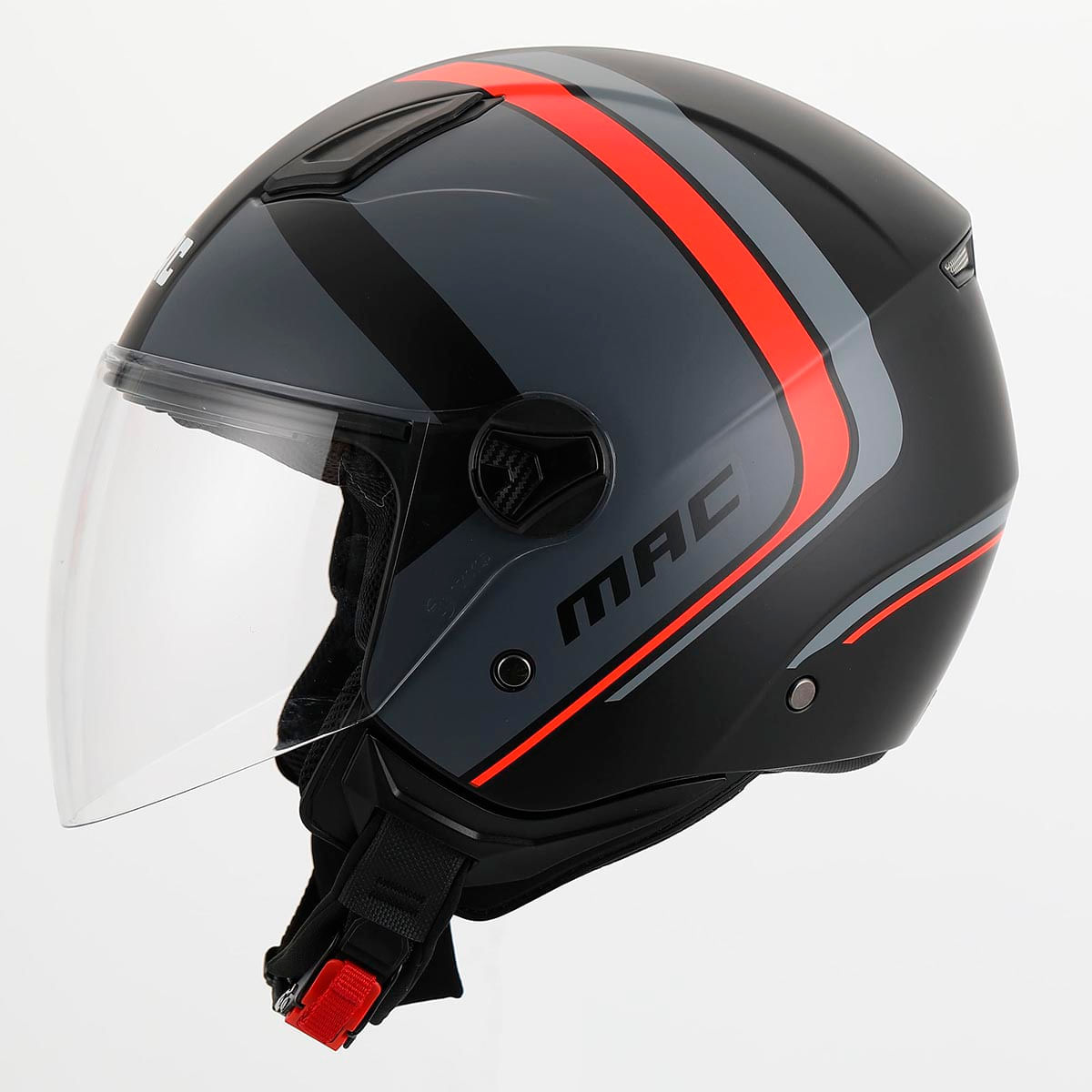 Casco MAC 721 Beat Cyrus Negro / Mate