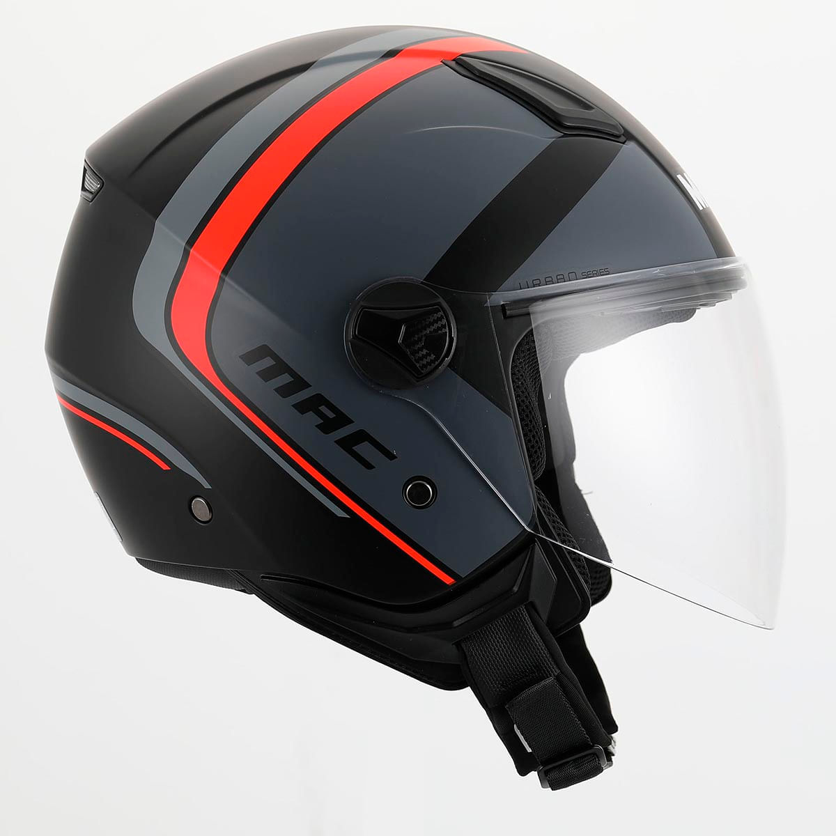 Casco MAC 721 Beat Cyrus Negro / Mate