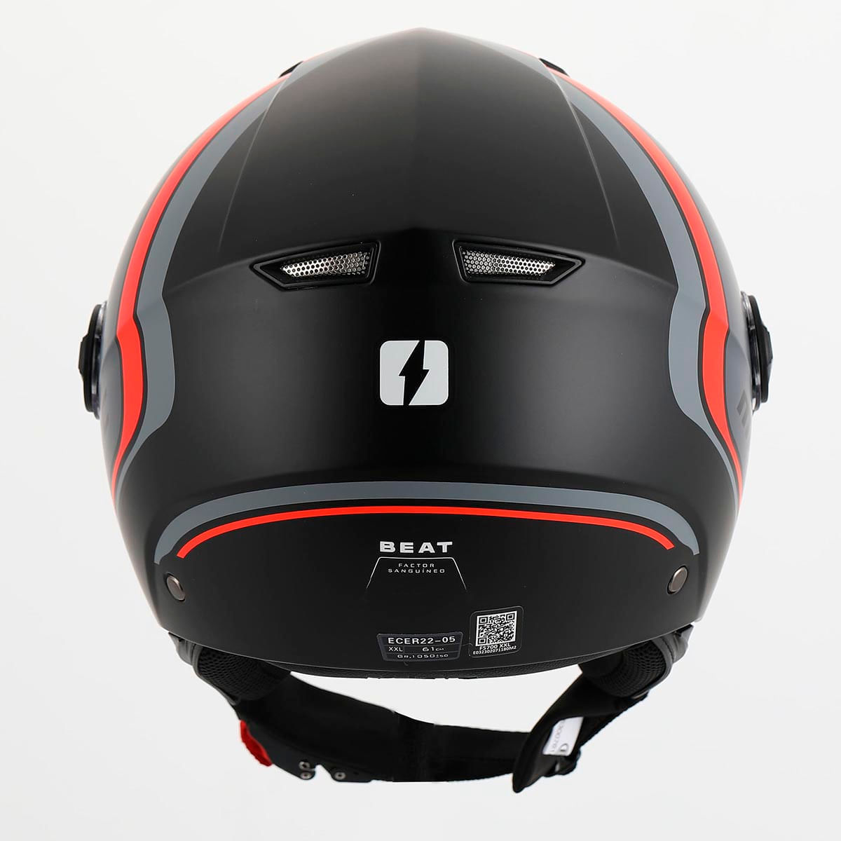 Casco MAC 721 Beat Cyrus Negro / Mate