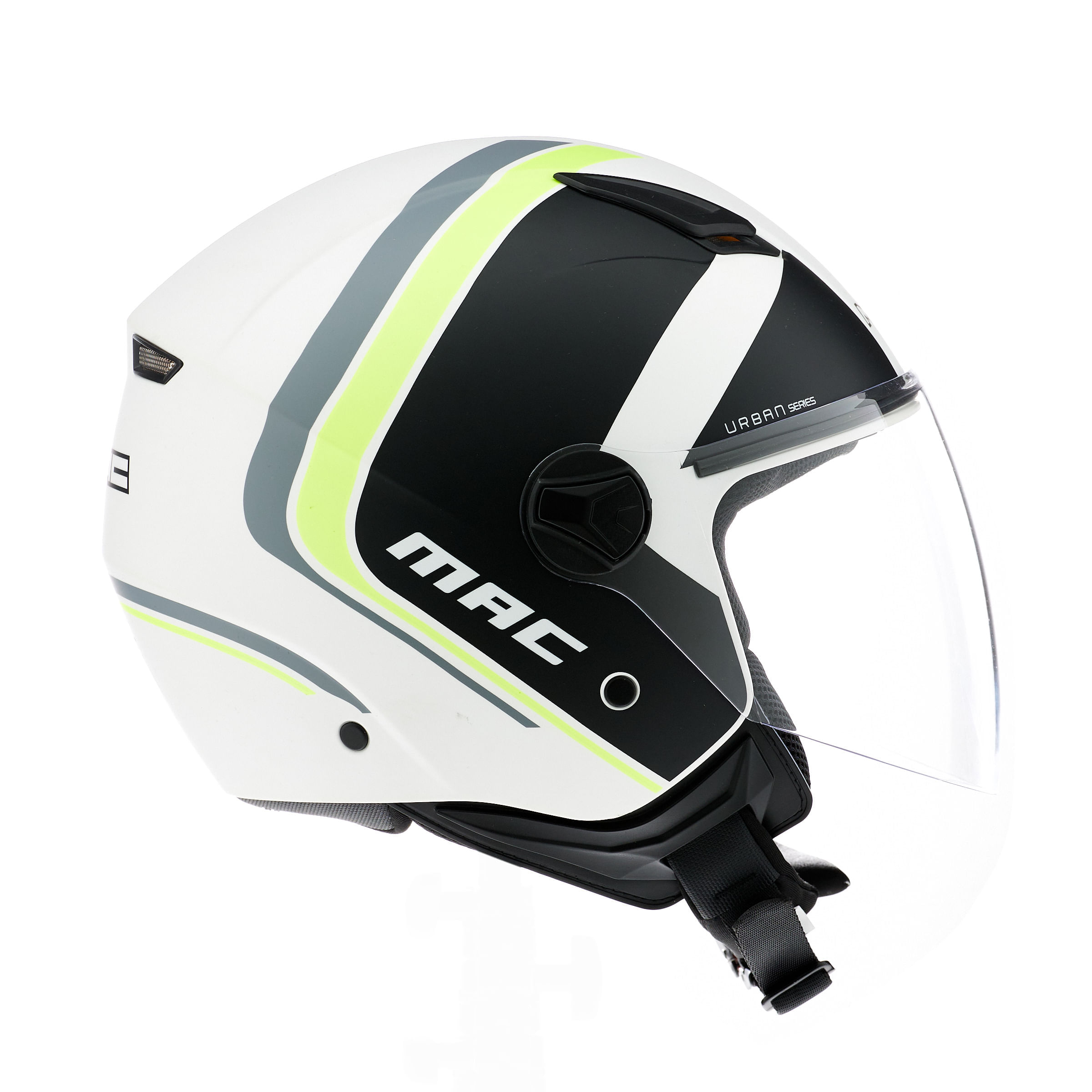 Casco MAC 721 Beat Cyrus Blanco / Gris / Mate