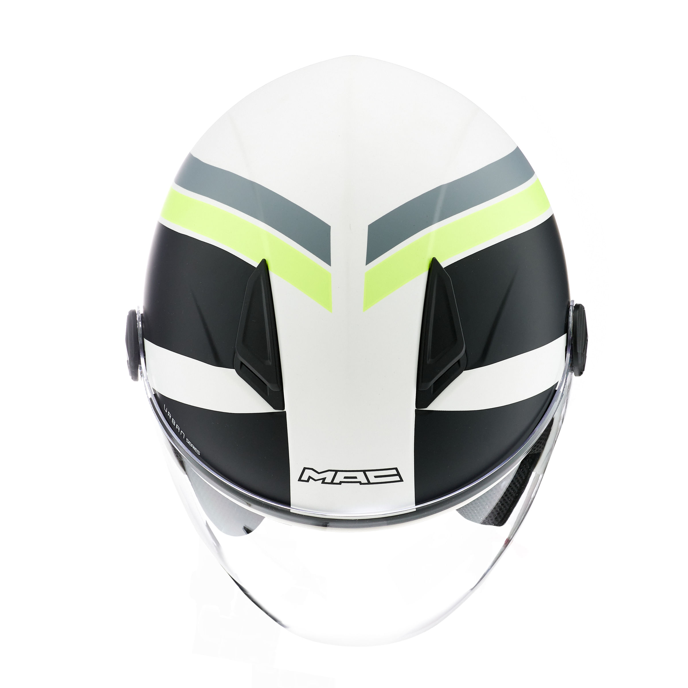 Casco MAC 721 Beat Cyrus Blanco / Gris / Mate