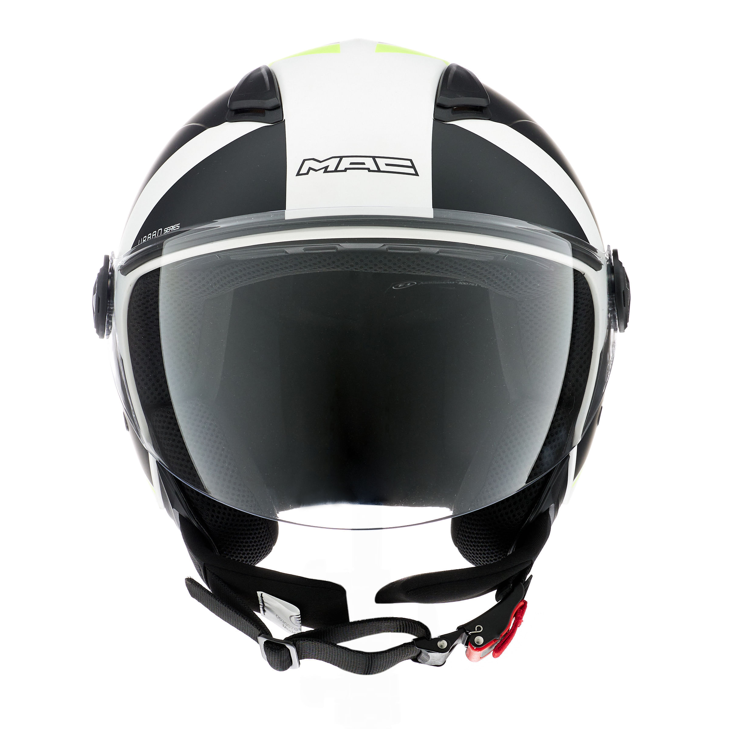 Casco MAC 721 Beat Cyrus Blanco / Gris / Mate