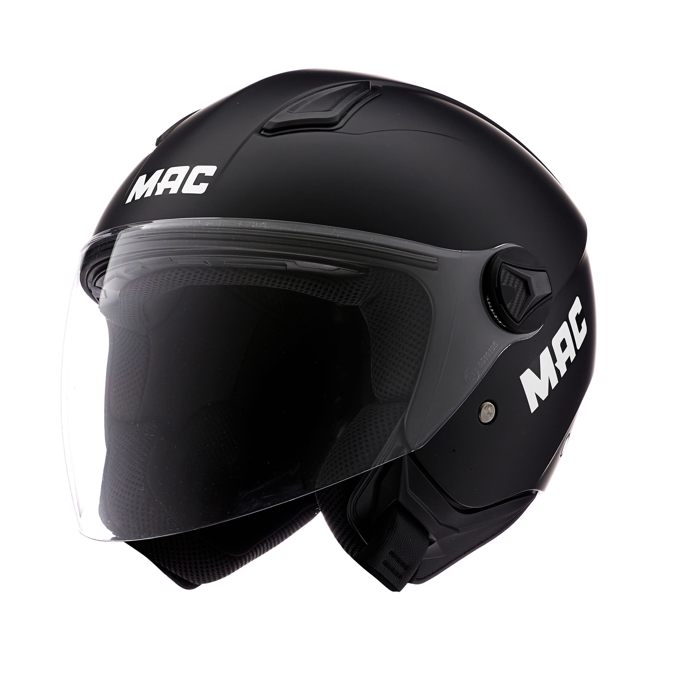 Casco MAC 721 Beat Solid Negro / Mate
