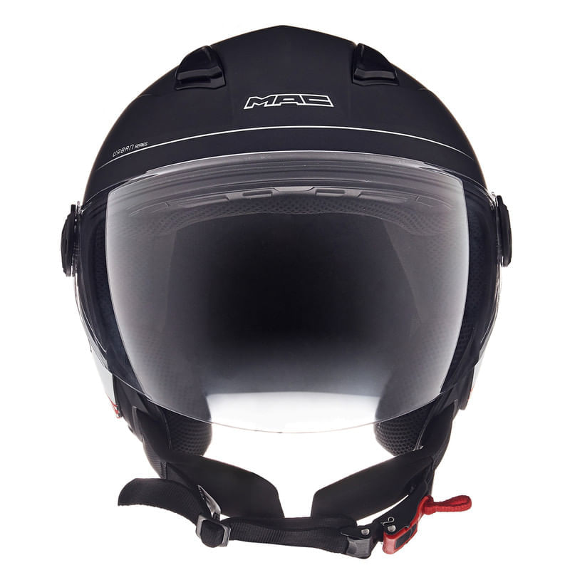 Casco MAC 721 Beat Strada Blanco / Negro / Mate