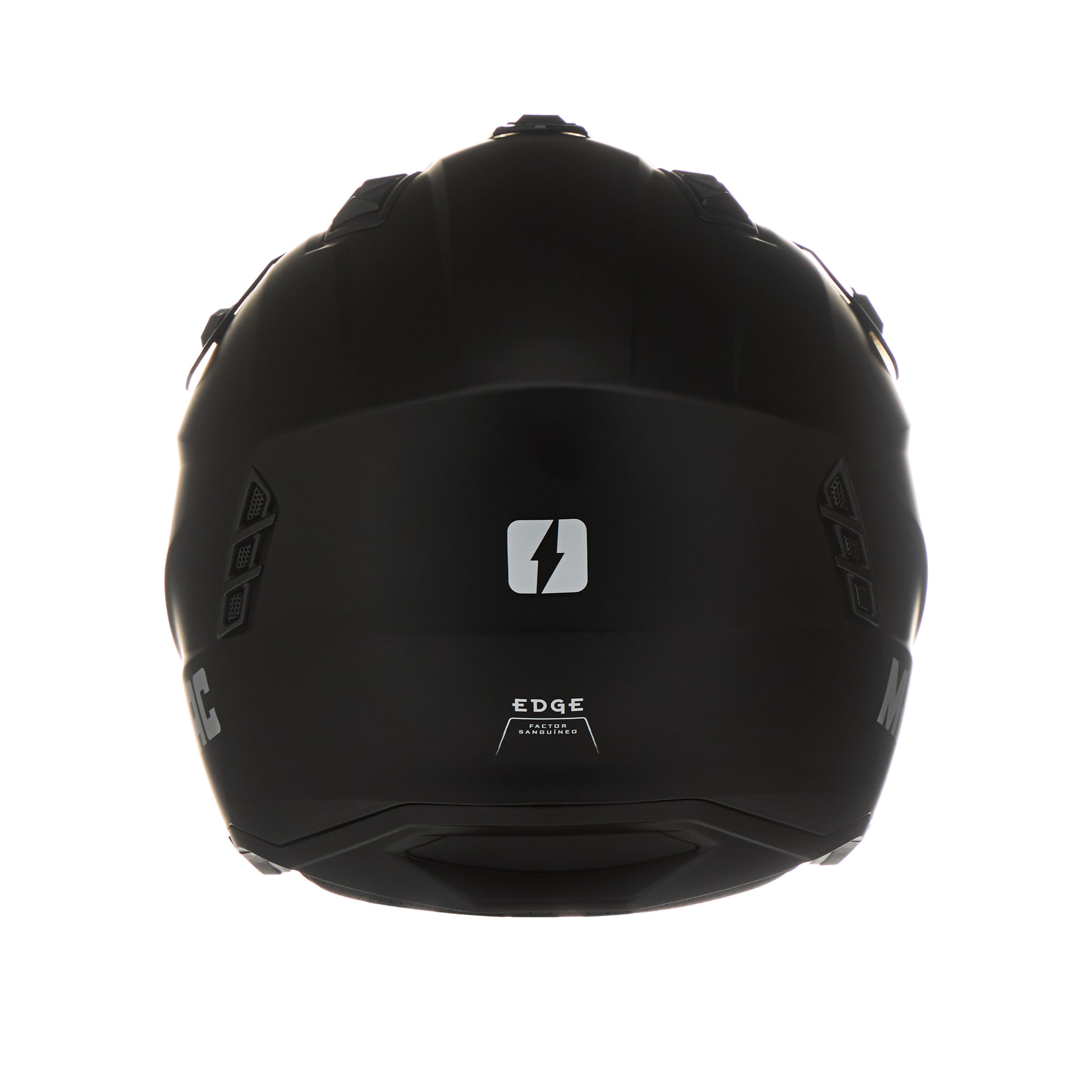 Casco MAC 001 Edge Solid Negro / Mate