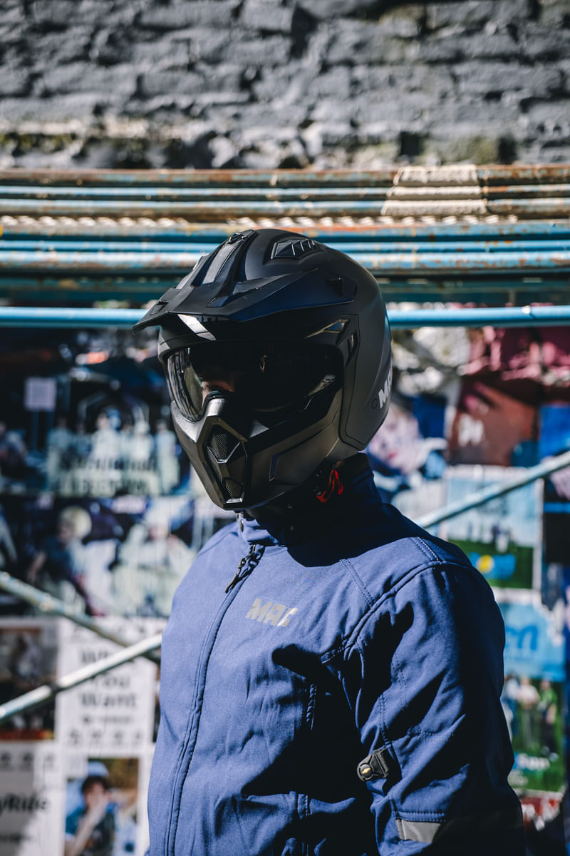 Casco MAC 001 Edge Solid Negro / Mate