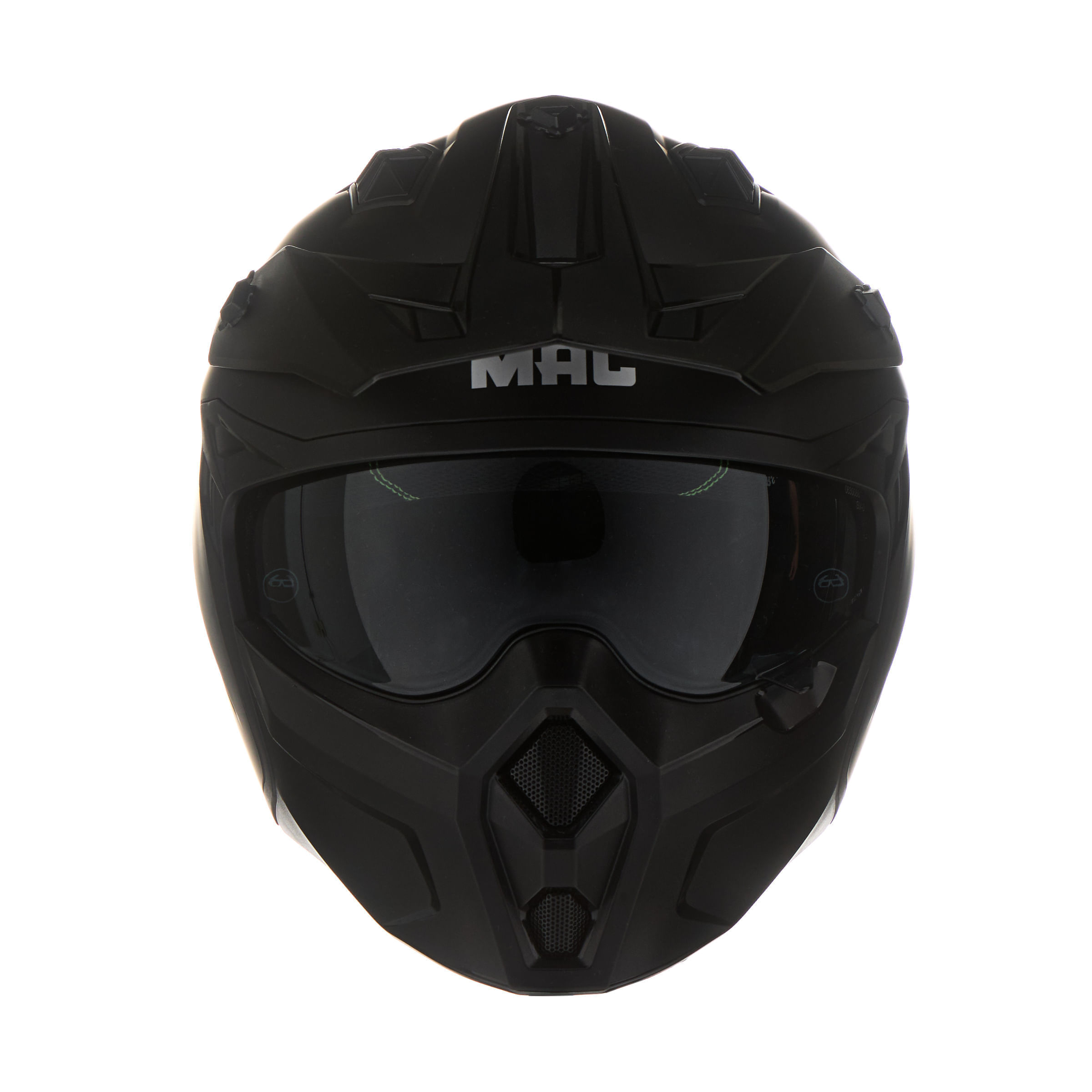 Casco MAC 001 Edge Solid Negro / Mate