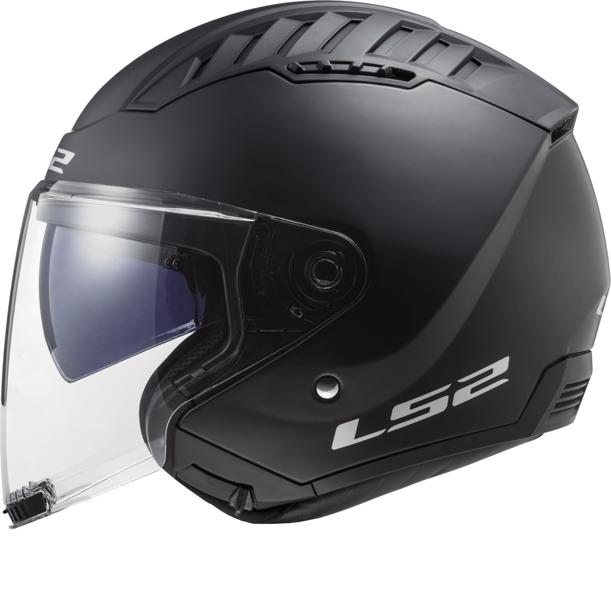 Casco LS2 600 Copter II Solid Negro / Mate