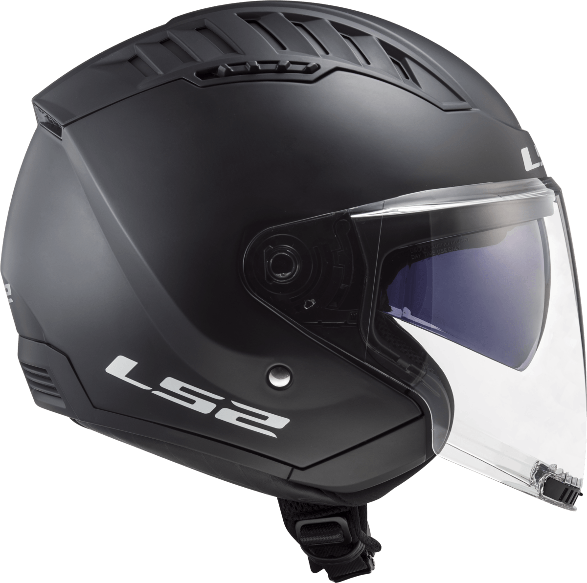 Casco LS2 600 Copter II Solid Negro / Mate