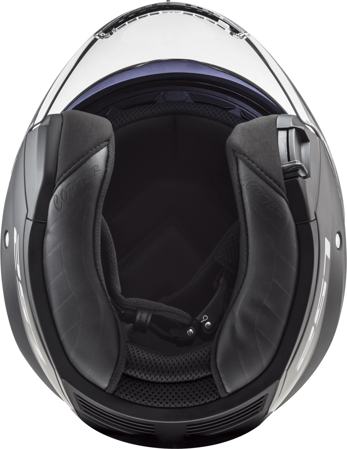 Casco LS2 600 Copter II Solid Negro / Mate