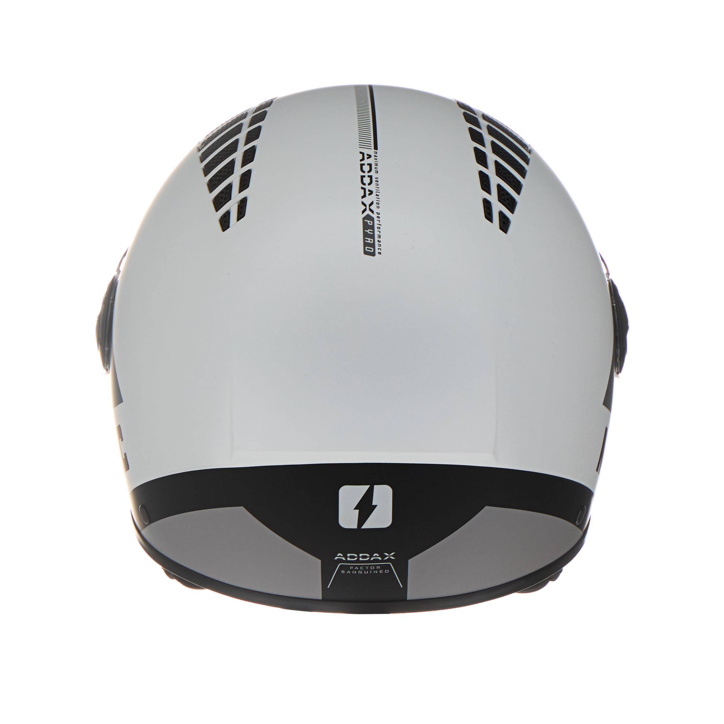 Casco MAC 230 Addax Pyro Negro / Gris / Mate