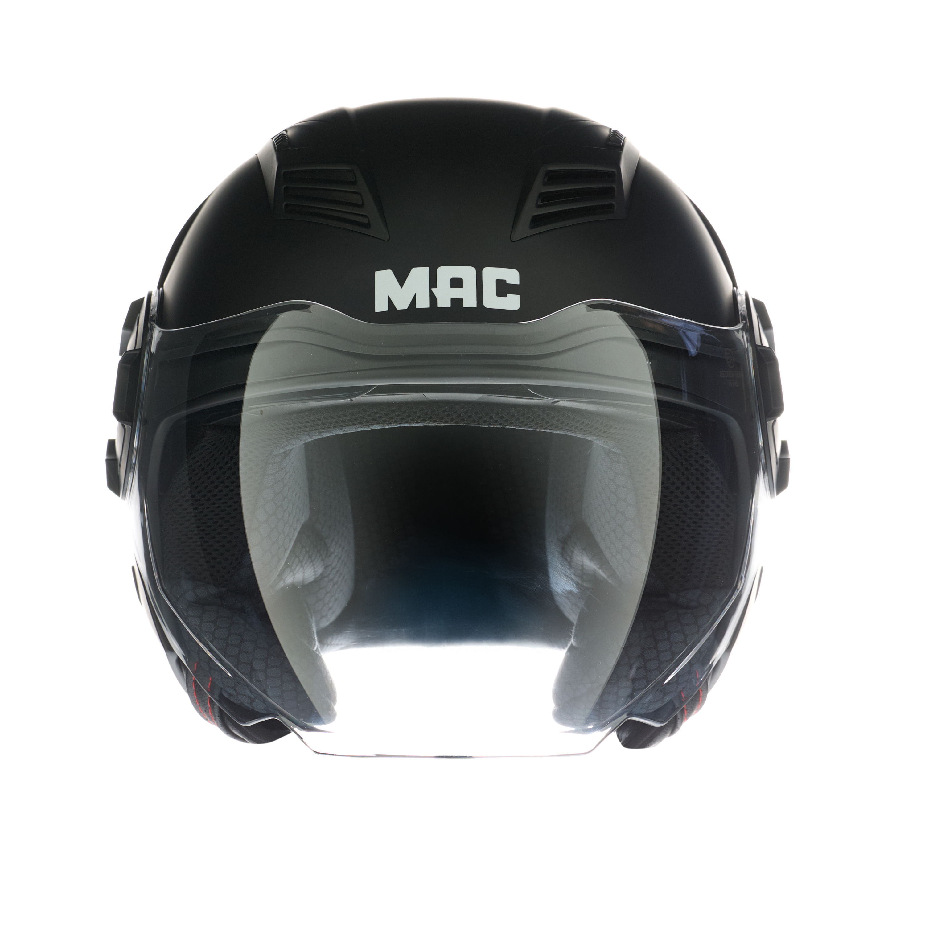 Casco MAC 766 Aerox Solid Negro / Mate
