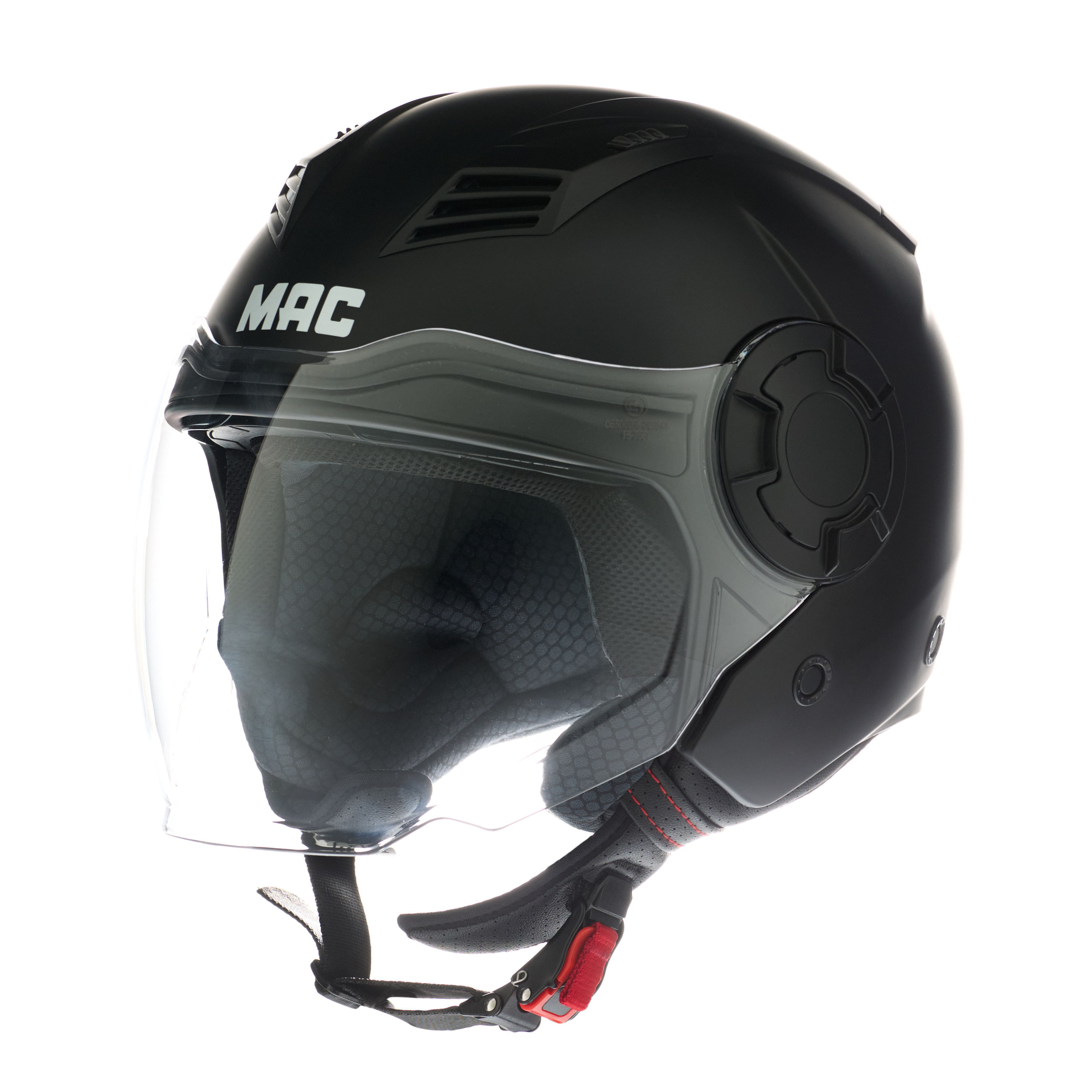 Casco MAC 766 Aerox Solid Negro / Mate