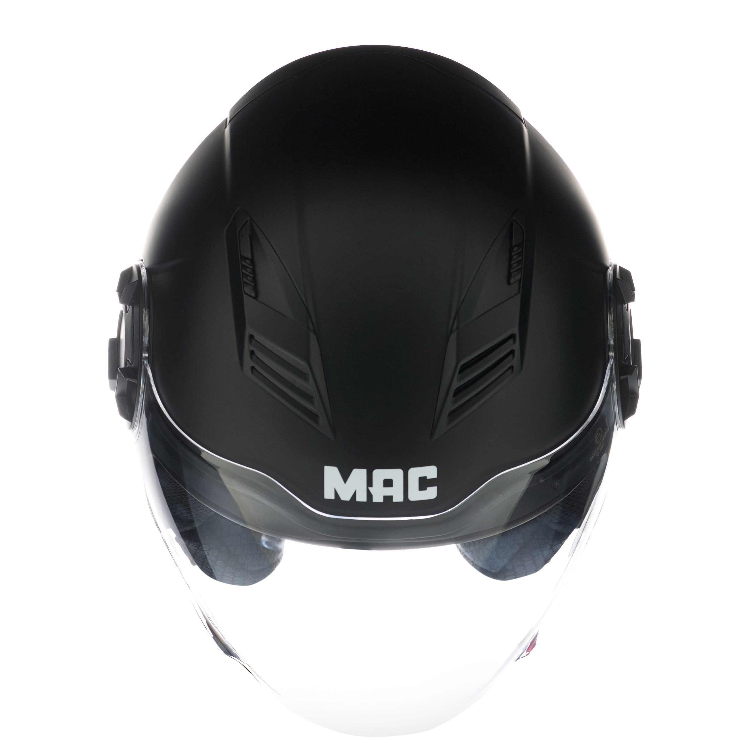 Casco MAC 766 Aerox Solid Negro / Mate