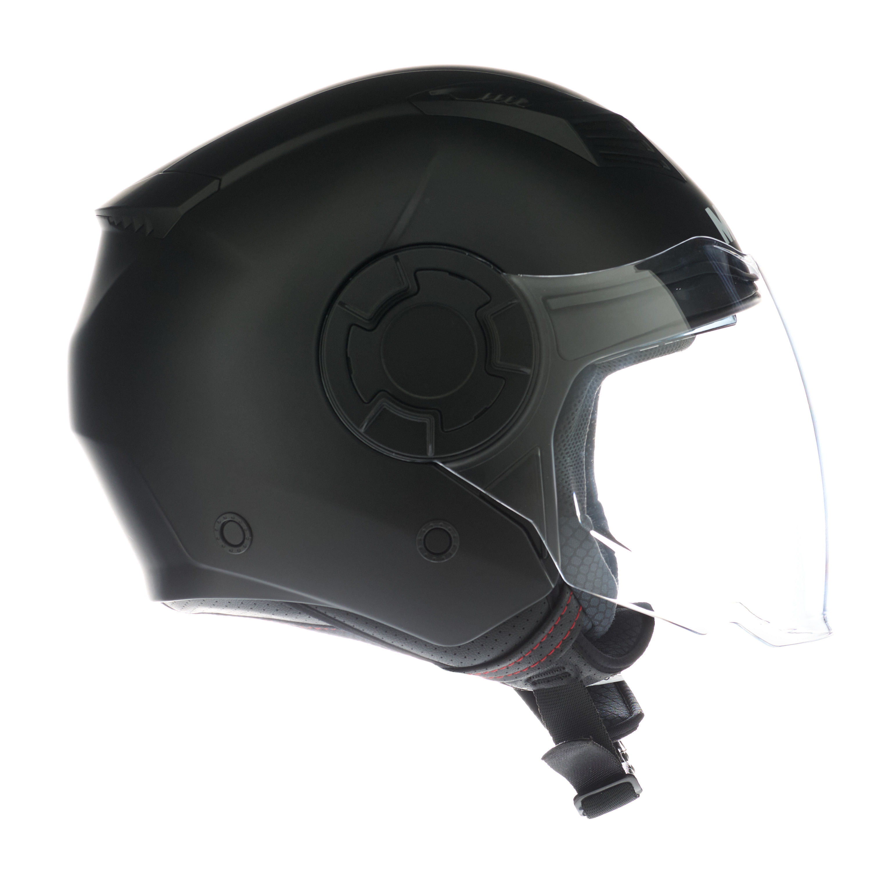 Casco MAC 766 Aerox Solid Negro / Mate