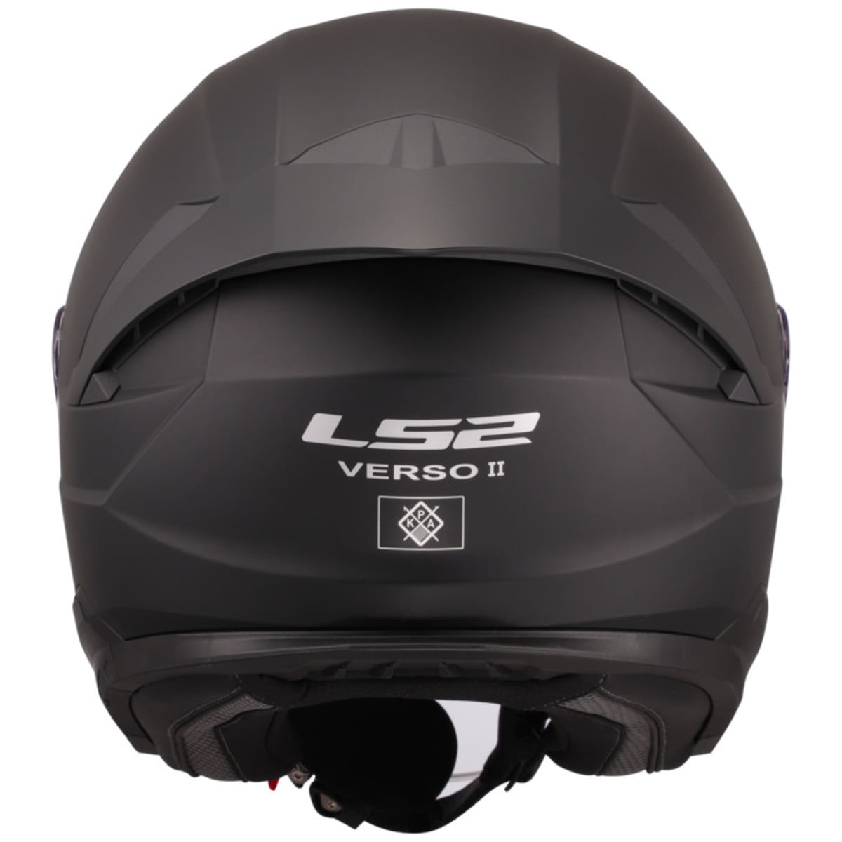 Casco LS2 618 Verso II Solid Negro Mate