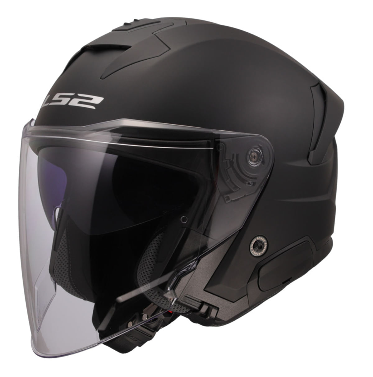 Casco LS2 618 Verso II Solid Negro Mate