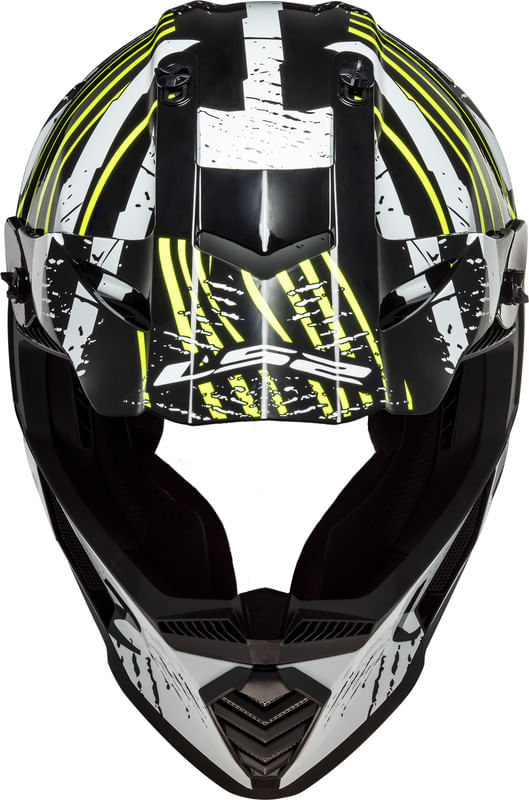 Casco LS2 437 Fast Verve Blanco / Negro / Mate