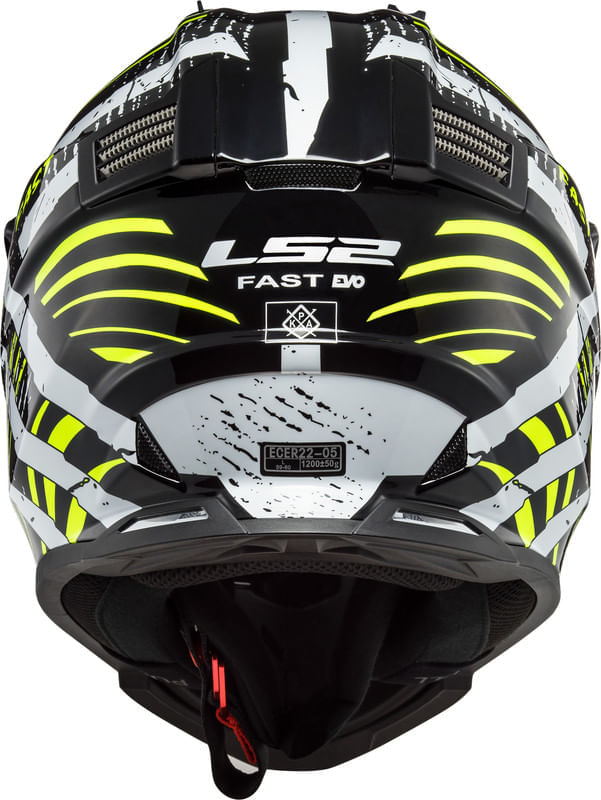 Casco LS2 437 Fast Verve Blanco / Negro / Mate