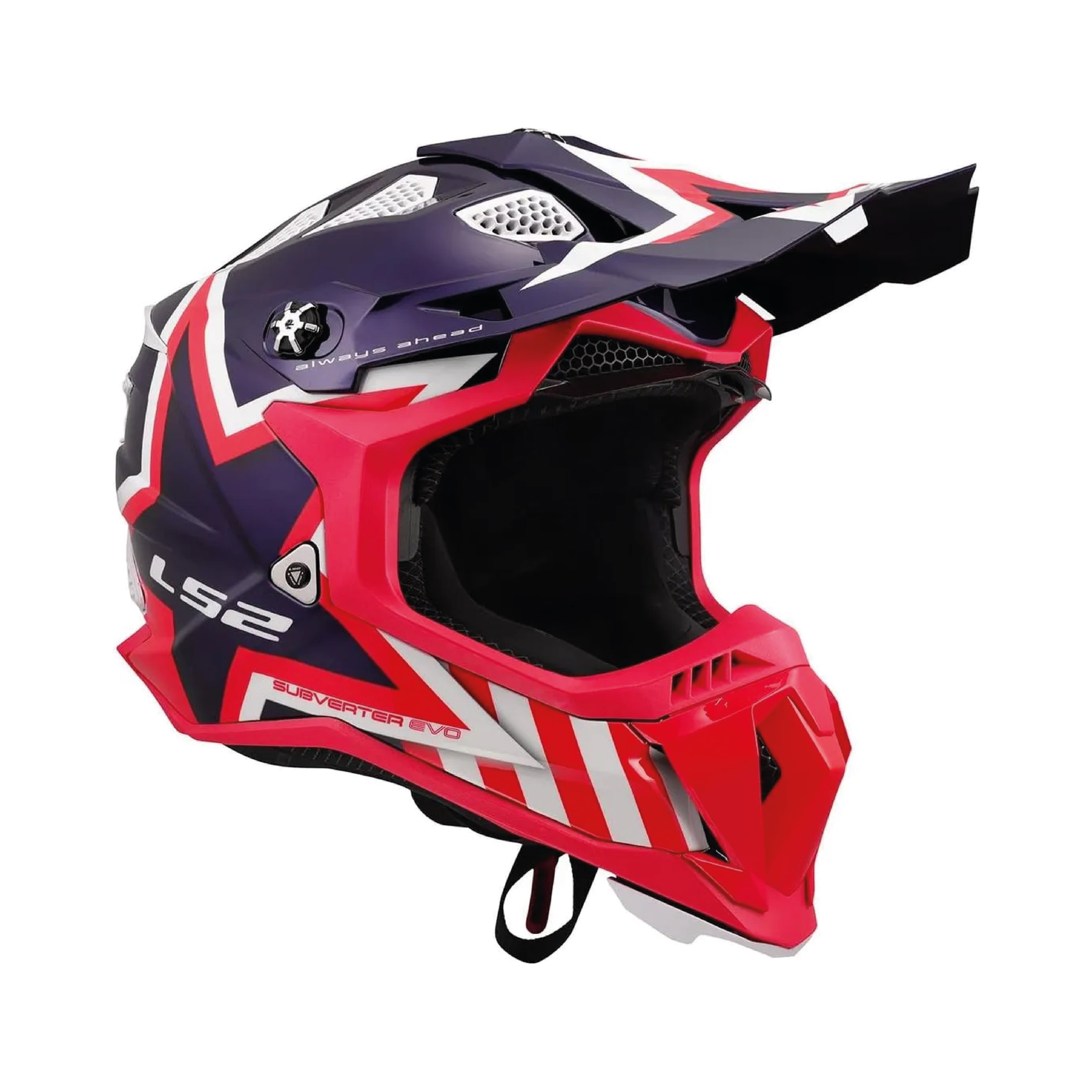 Casco LS2 700 Subverter Constelation Rojo / Azul / Brillo