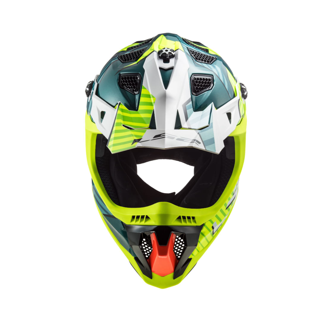 Casco LS2 700 Subverter Astro Amarillo / Verde / Brillo