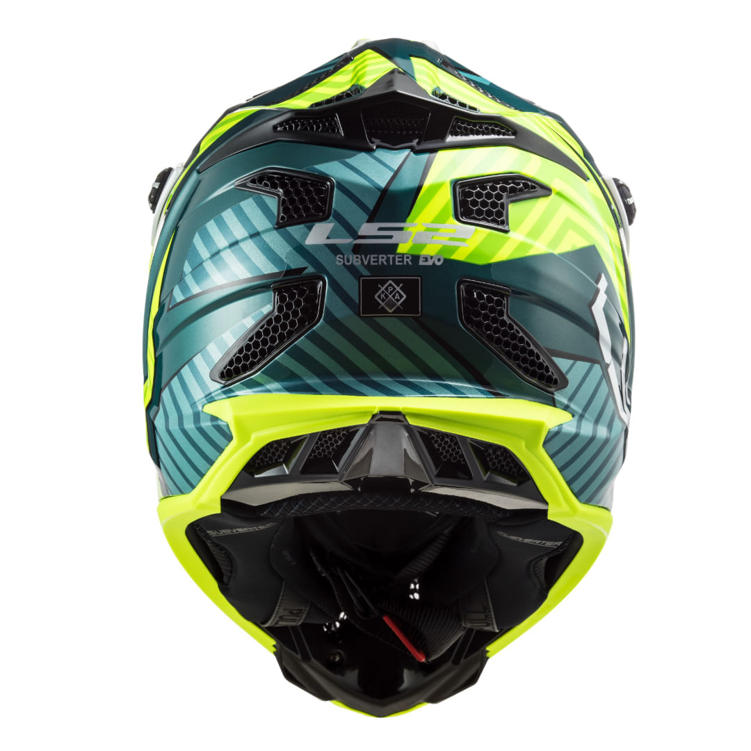 Casco LS2 700 Subverter Astro Amarillo / Verde / Brillo