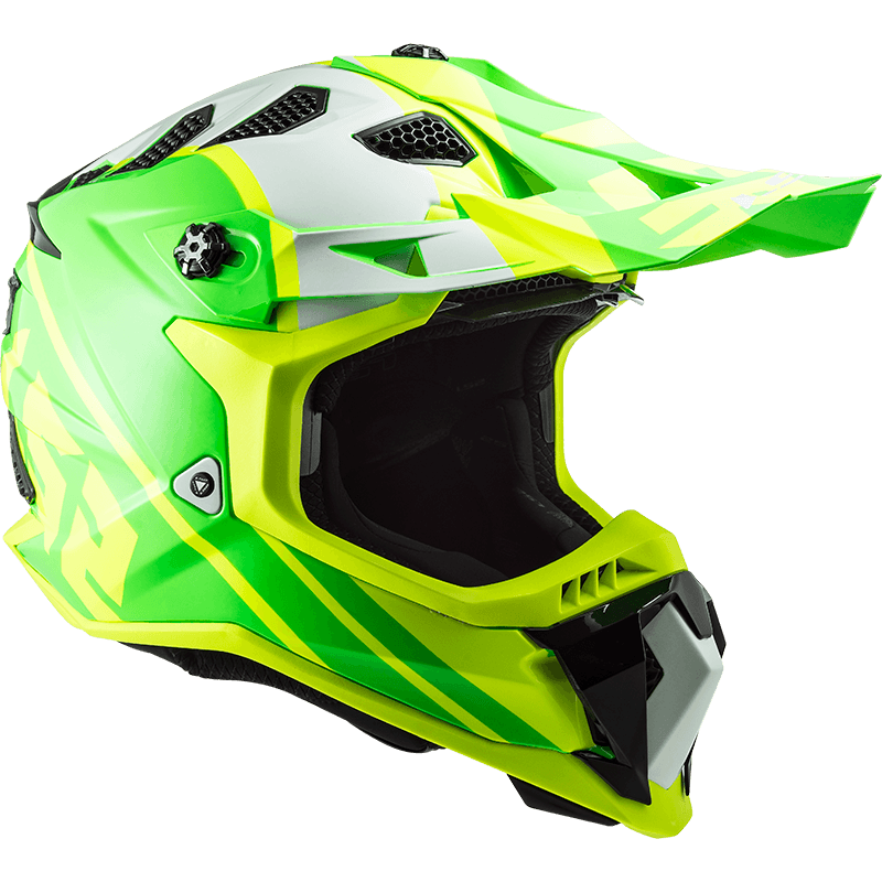 Casco LS2 700 Subverter Gammax Amarillo / Verde / Brillo