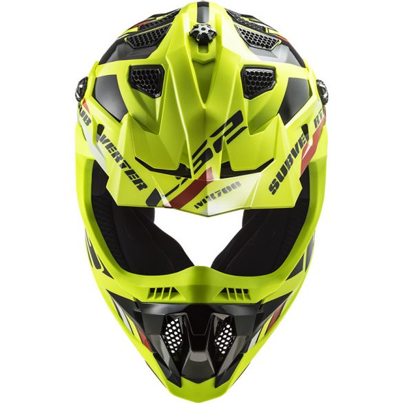 Casco LS2 700 Subverter Stomp Amarillo / Rojo / Mate
