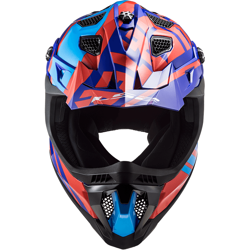 Casco LS2 700 Subverter Gammax Azul / Rojo / Brillo