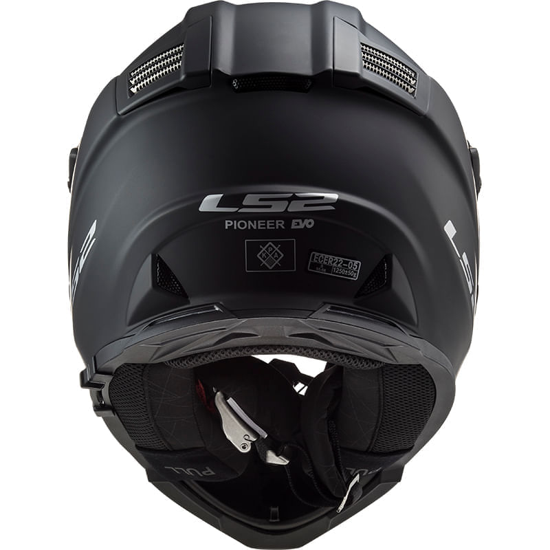 Casco LS2 436 Pioneer Solid Negro / Mate