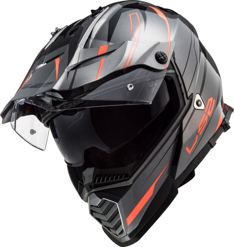 Casco LS2 436 Pioneer Knight Naranja / Mate