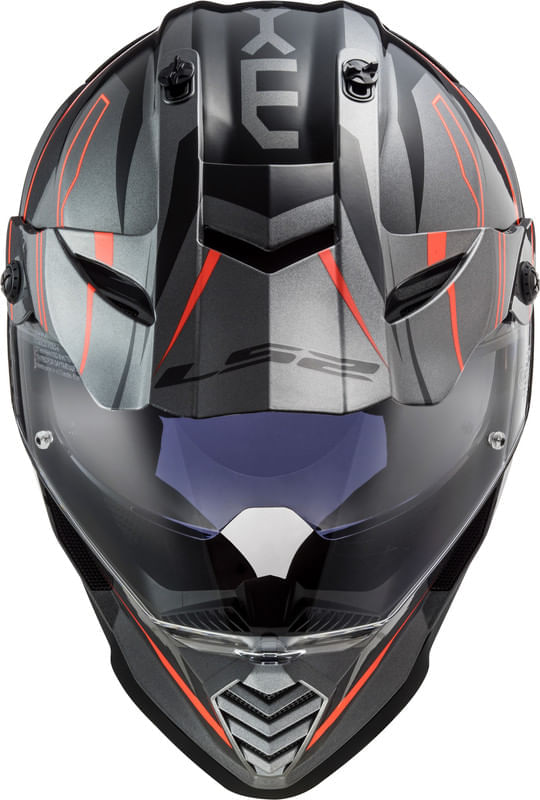 Casco LS2 436 Pioneer Knight Naranja / Mate