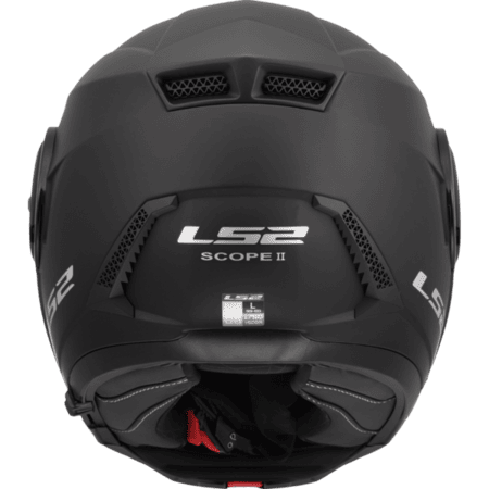 Casco LS2 902 Scope II Solid Negro / Mate