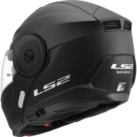 Casco LS2 902 Scope II Solid Negro / Mate