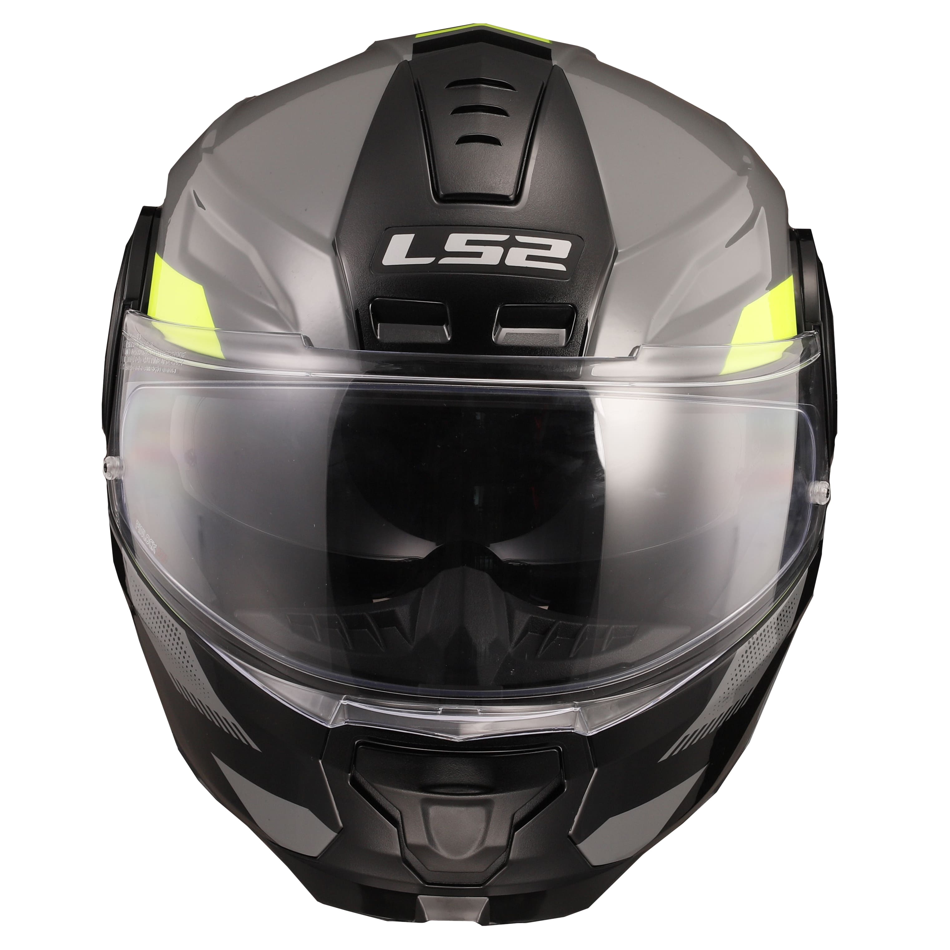 Casco LS2 902 Scope Max Amarillo / Gris / Brillo