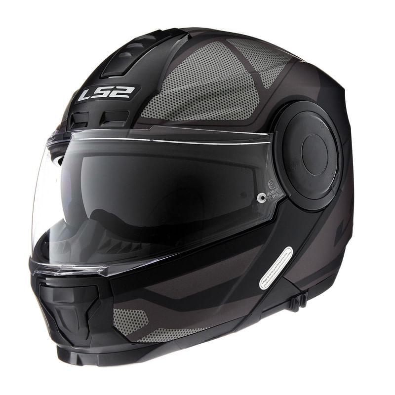 Casco LS2 902 Scope Axis Negro / Mate
