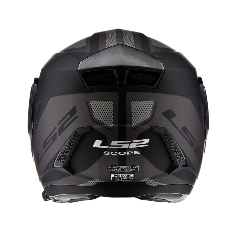 Casco LS2 902 Scope Axis Negro / Mate