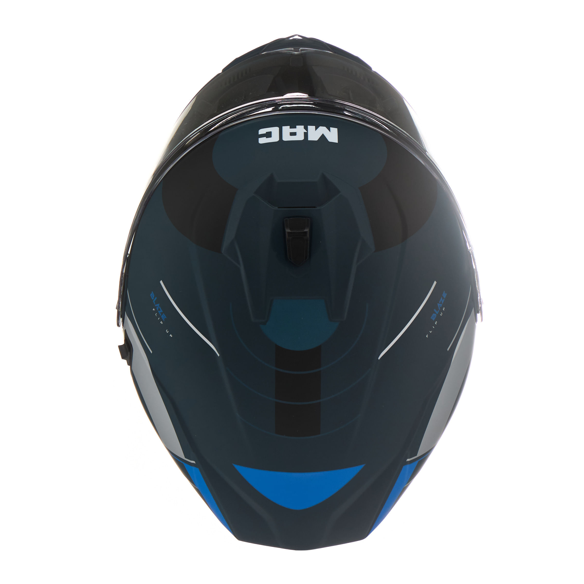 Casco MAC 166 Blaze Tramak Negro / Azul / Mate