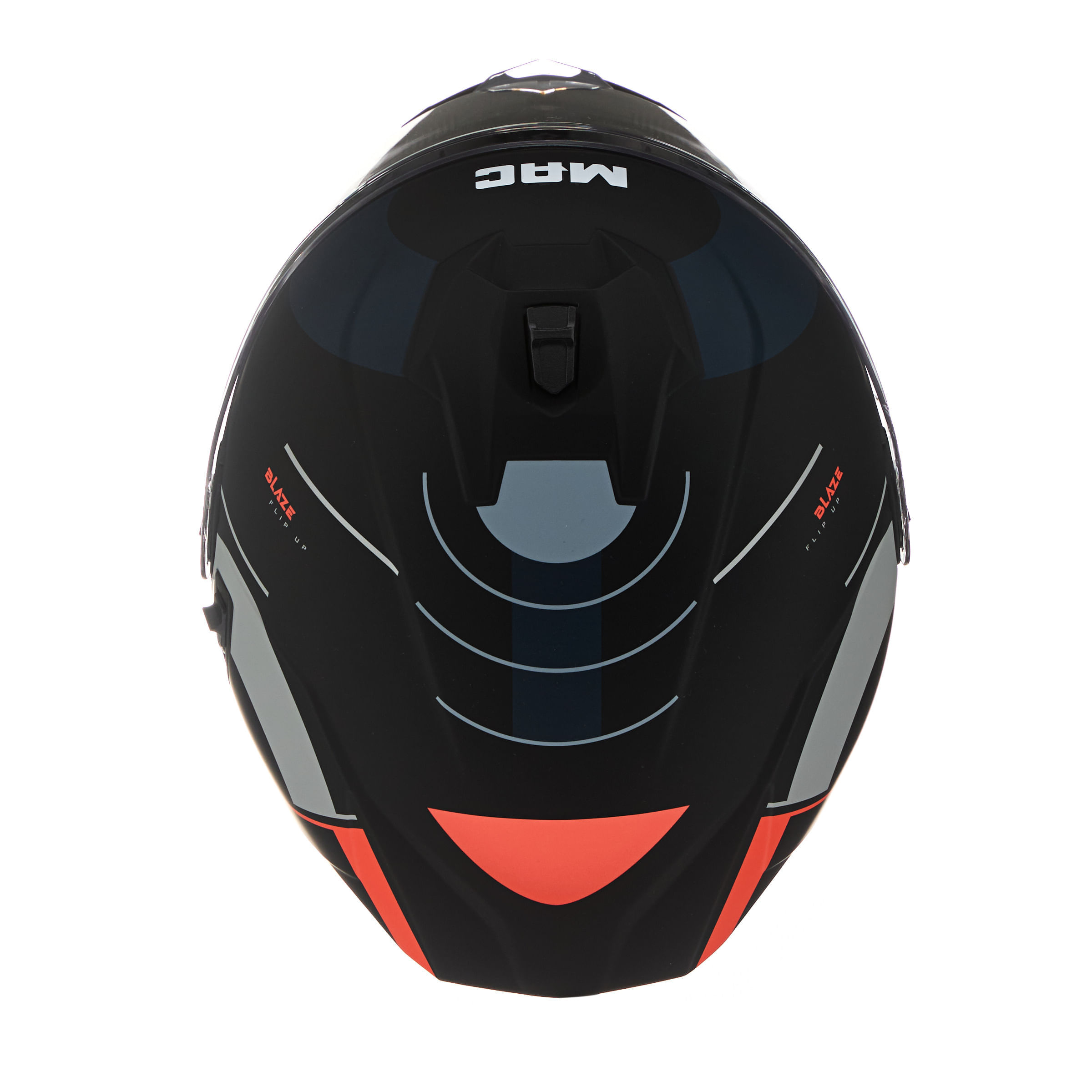 Casco MAC 166 Blaze Tramak Negro / Rojo / Mate