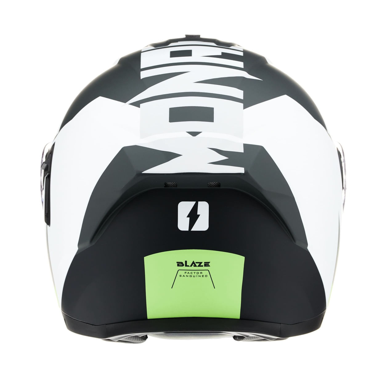 Casco MAC 166 Blaze Monarch Blanco / Amarillo / Mate