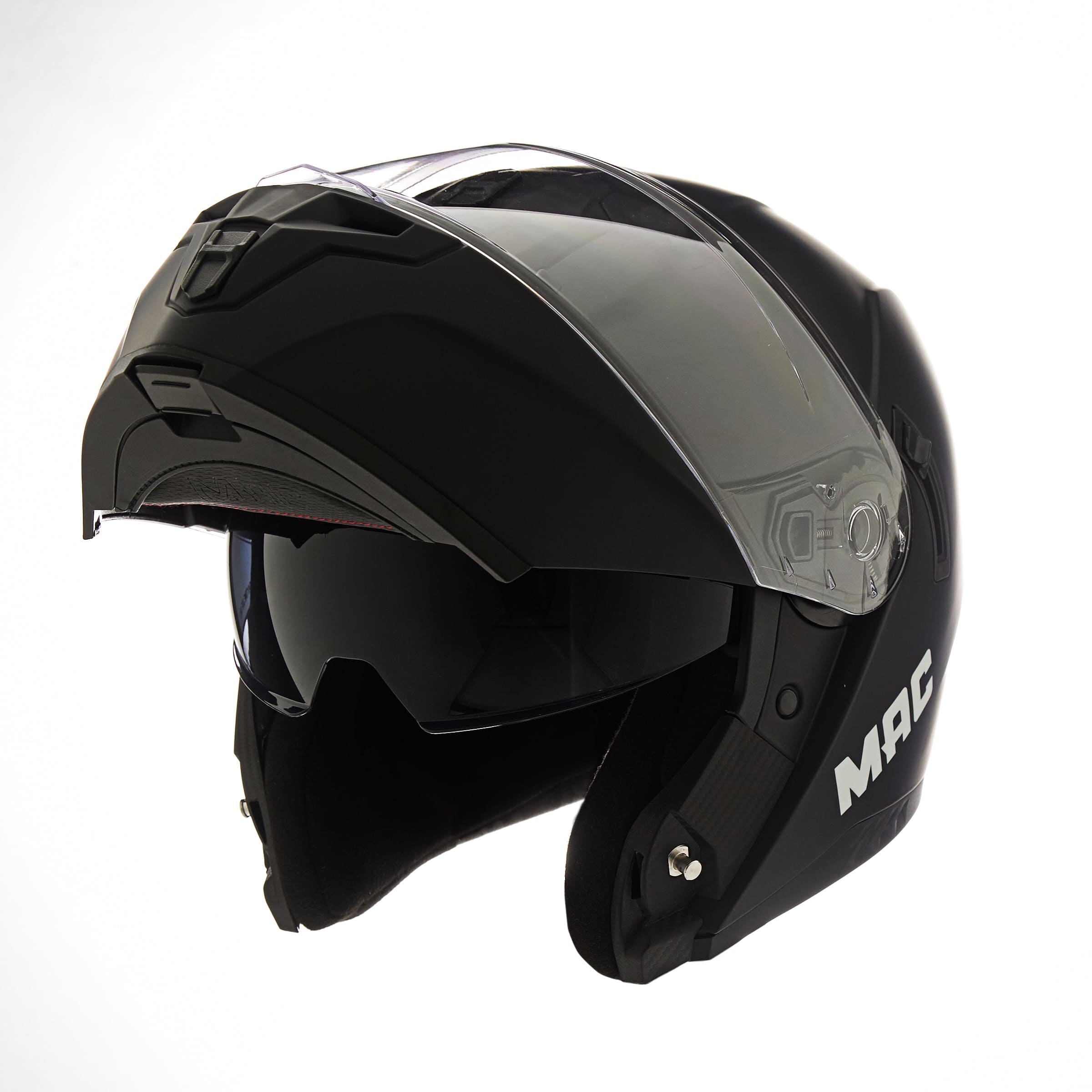 Casco MAC 166 Blaze Solid Negro / Mate