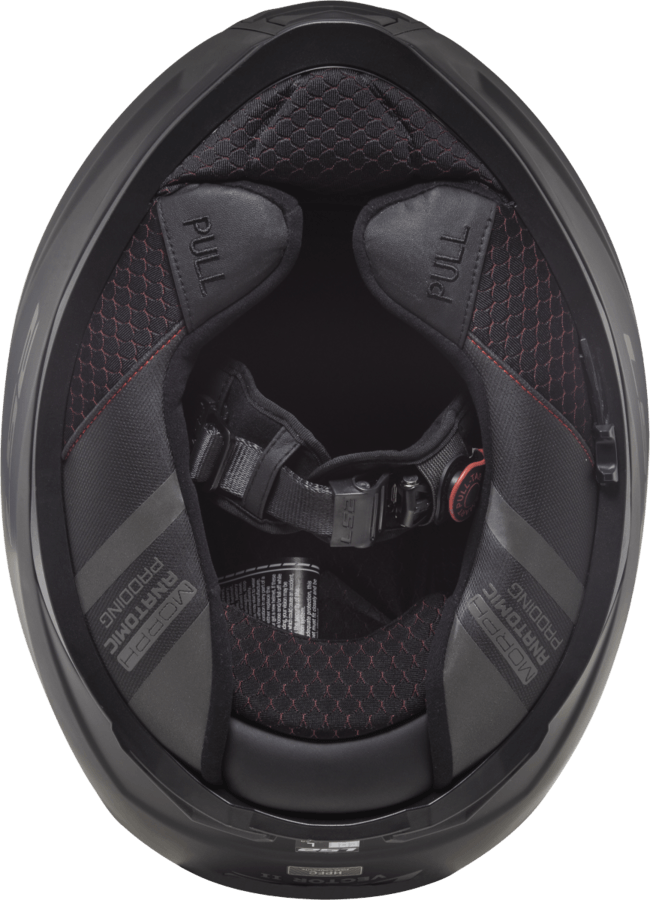 Casco LS2 906 Advant Solid Cromado Negro / Gris / Mate