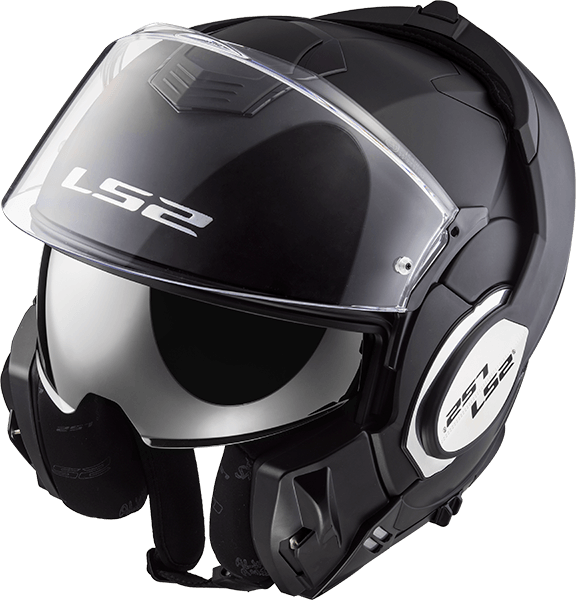 Casco LS2 399 Valiant Solid Negro / Mate