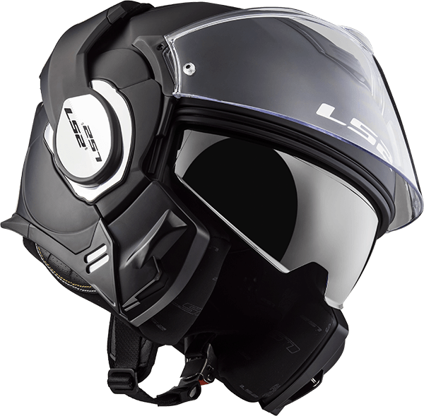 Casco LS2 399 Valiant Solid Negro / Mate