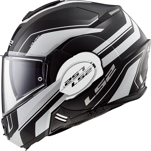 Casco LS2 399 Valiant Lumen Blanco / Negro / Brillo