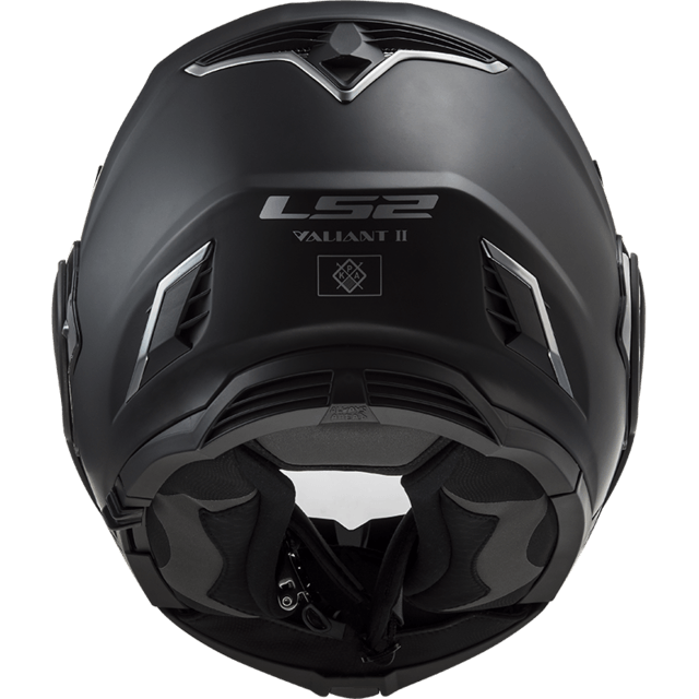 Casco LS2 900 Valiant II Solid Negro / Mate