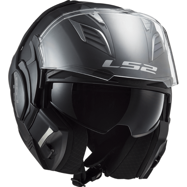 Casco LS2 900 Valiant II Solid Negro / Mate