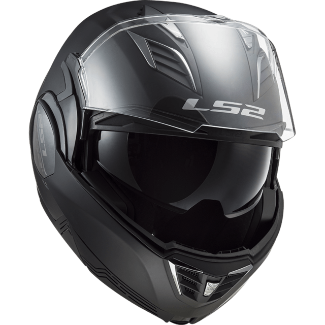 Casco LS2 900 Valiant II Solid Negro / Mate