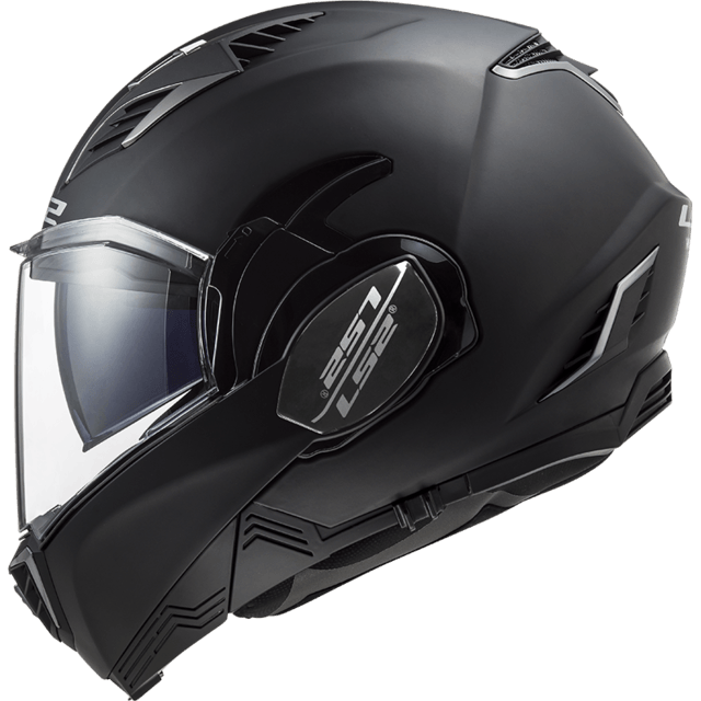 Casco LS2 900 Valiant II Solid Negro / Mate